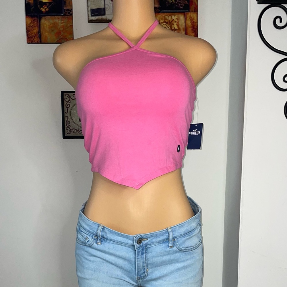 NWT HOLLISTER CROP TOP M - Picture 2 of 6